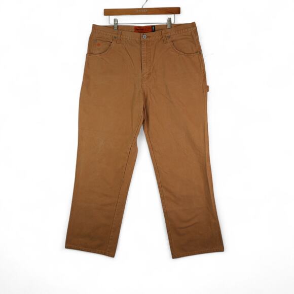 Jesse James Workwear Pants 38x32 Duck Canvas Utility Carpenter Gusset Gorpcore - Picture 1 of 11